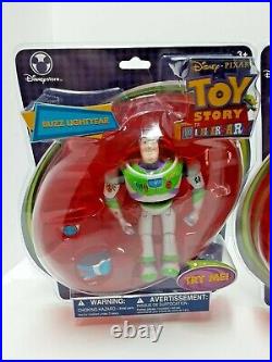 New Rare Disney Store Talking Toy Story 10th Anniversary Woody & Buzz NIP