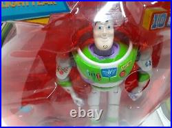 New Rare Disney Store Talking Toy Story 10th Anniversary Woody & Buzz NIP