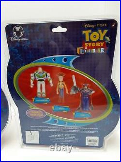 New Rare Disney Store Talking Toy Story 10th Anniversary Woody & Buzz NIP