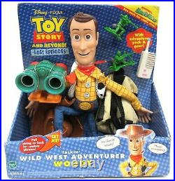 New Sealed Hasbro Toy Story And Beyond Wild West Adventurer Woody 2003 Very Rare