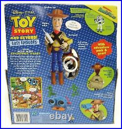 New Sealed Hasbro Toy Story And Beyond Wild West Adventurer Woody 2003 Very Rare