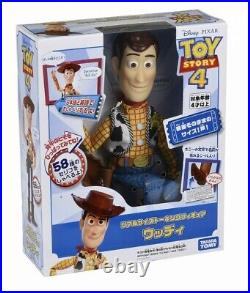 New Takara Tomy Toy Story 4 Real Size Talking Figure Woody (37cm)