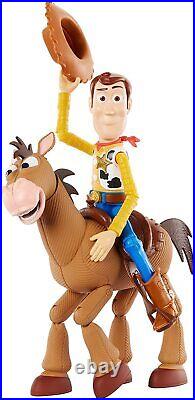 New Toy Story Disney Pixar Toy Story 4 Woody & Bullsai Figure Doll JAPAN F/S