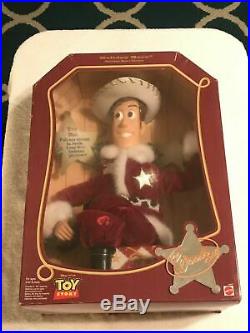 Nip Disney Pixar 1999 Talking Holiday Hero Woody Toy Story Brand Christmas