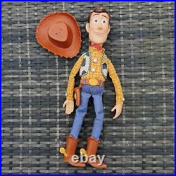 ORIGINAL Thinkway Disney Toy Story Collection Sheriff Woody Large Talking Doll