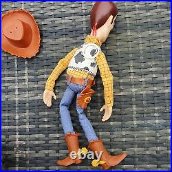 ORIGINAL Thinkway Disney Toy Story Collection Sheriff Woody Large Talking Doll