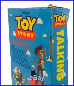 Official Disney Original Thinkway Toy Story Pull String Woody Doll in Box Rare