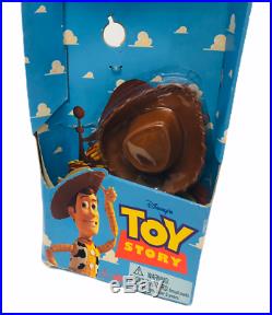 Official Disney Original Thinkway Toy Story Pull String Woody Doll in Box Rare