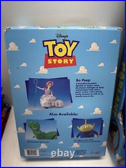 Original 1995 1996 Toy Story Pull String Talking Woody & Bo Peep Thinkway NEW