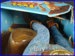 Original Disney's Toy Story Pull-String Talking Woody Doll 16 1995 Think Way