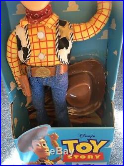 Original Pullstring Talking Woody. Toy Story DISNEY PIXAR figure Doll BNIB 61810