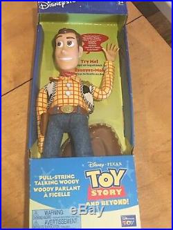 Original Talking Woody And A Jessie Doll From Toy Story