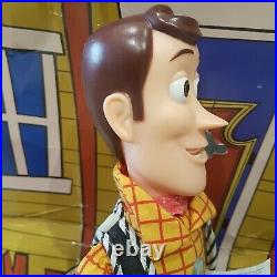 Original Toy Story 1990s Woody Pull String talking There's a Snake in my boot