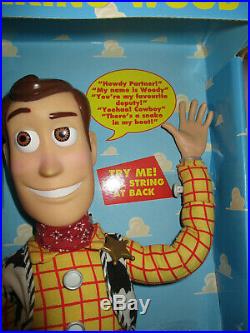 Original Toy Story 1- 16 Talking Woody New In Box 1995 Thinkway Toys