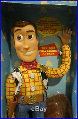 Original Toy Story 1- 16 Talking Woody New In Box 1995 Thinkway Toys