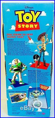 Original Toy Story Pull String Talking Woody Doll, New-In-Box String Dont Pull