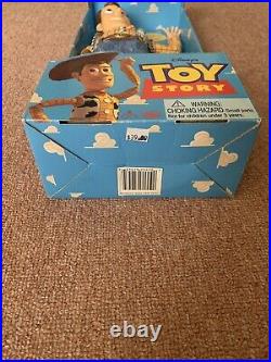 Original WOODY of TOY STORY Talking Pull-String Doll Think Way NEW