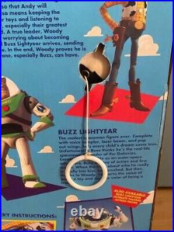 PIXAR Disney Toy Story PULL-STARING TALKING Toy WOODY Figure