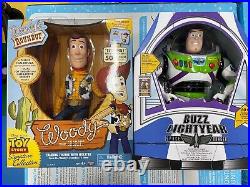 Pixar TOY STORY Buzz Lightyear Signature Collection Woody NIB