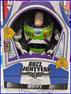 Pixar TOY STORY Buzz Lightyear Signature Collection Woody NIB