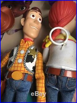 Pre-owned Collectors Disney Toy Story Woody & Jessie, Bullseye & Buzz Lightyear