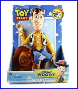 RARE 16 Toy Story Sheriff Woody Actual Movie Size Non-poseable Non-talking