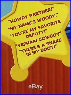 RARE Disney Parks Toy Story 3 Pull-String Talking Woody NIB