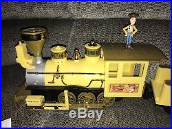 RARE Disney Pixar Toy Story Woody's Roundup Train Set by Scientific Toys G Scale