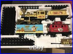RARE Disney Pixar Toy Story Woody's Roundup Train Set by Scientific Toys G Scale