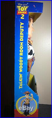 RARE NEW Toy Story 2 Talkin' Woody Room Deputy Collectible
