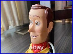 RARE Toy Story & Beyond Squad Leader Woody Interactive Pull String Doll 2002