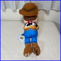 RARE Toy Story Woody Large Lying Plush doll 21.65 55cm EXPRESS from JAPAN 2023