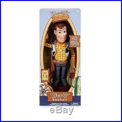RARE. Toy Story Woody's Roundup Talking Sheriff Woody Doll Collection Figure