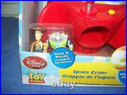 Rare Disney Store Exclusive Toy Story Space Crane with Woody Buzz & Alien Figures