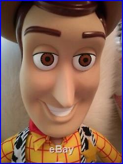 Rare Life Size Disney Toy Story Woody Doll Fast Shipping