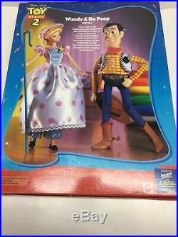 Rare Original Toy Story 2 Woody & Bo Peep Gift Set 1999 Mattel