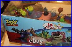 Rare Toy Story 14 Deluxe 6 Action Figure Set Woody Excl Buzz Rex Hamm NIP MIP