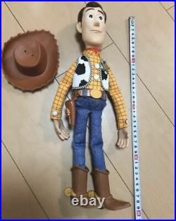 Real Size Talking Pvc Figure Woody Toy Story Talk With Hat Movie Japanese