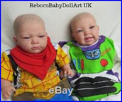 Reborn Baby Boy Doll, Toy Story Woody Reborn Doll by BabyDollArtUK