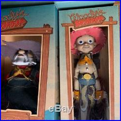 Roundup Toy Story Woody & Jesse & Bullseye & Prospector Plush Doll set New