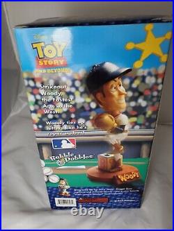 Seattle Mariners Toy Story Strikeout Woody Bobblehead Collectable RARE