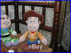 Set AH Disney Europe Toy Story 4 Dolls Nicotoy Woody Buzz Jessie Bullseye Rare
