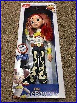 Set Of 3 Talking Toy Story 4 Dolls Woody Jessie Bo Peep Pull String Disney 14