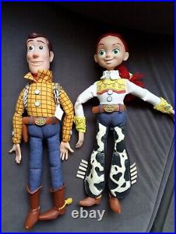 Signature Collection Toy Story Talking Woody and Jessie Pull String Works Pixar