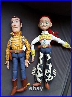 Signature Collection Toy Story Talking Woody and Jessie Pull String Works Pixar