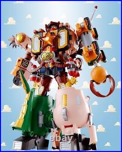 Super Alloy Toy Story Super Combined Woody Robo Sheriff Star with first edition