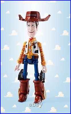 Super Alloy Toy Story Super Combined Woody Robo Sheriff Star with first edition