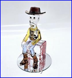 Swarovski Disney Woody Crystal Figurine #5417631 Toy Story Pixar in Box COA