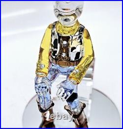 Swarovski Disney Woody Crystal Figurine #5417631 Toy Story Pixar in Box COA