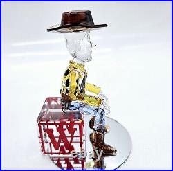 Swarovski Disney Woody Crystal Figurine #5417631 Toy Story Pixar in Box COA